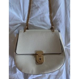 Forever 21 Cream Crossbody Bag